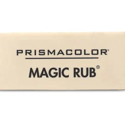 Prismacolor® Magic Rub® Vinyl Erasers, White, Pack Of 12
