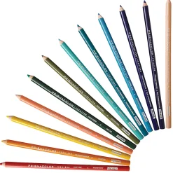 Prismacolor Premier Colored Pencil Set, 0.7 mm, Soft Core, Under The Sea, Set Of 12 Pencils