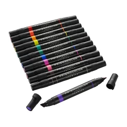 Prismacolor® Premier® Double-Ended Art Markers, Primary/Secondary Colors, Set Of 12