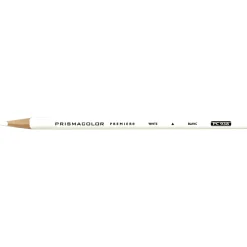 Prismacolor® Professional Thick Lead Art Pencil, White, Set Of 12