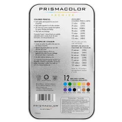 Prismacolor® Professional Thick Lead Art Pencils, Assorted Colors, Set Of 12 Pencils