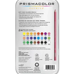 Prismacolor® Professional Thick Lead Art Pencils, Assorted Colors, Set Of 24 Pencils