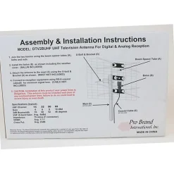 Pro Brand DIRECTV 2-Bay UHF Antenna