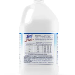 Professional Lysol Disinfectant Heavy Duty Bathroom Cleaner Concentrate, 128 Oz Bottle