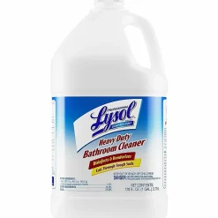 Professional Lysol Disinfectant Heavy Duty Bathroom Cleaner Concentrate, 128 Oz Bottle