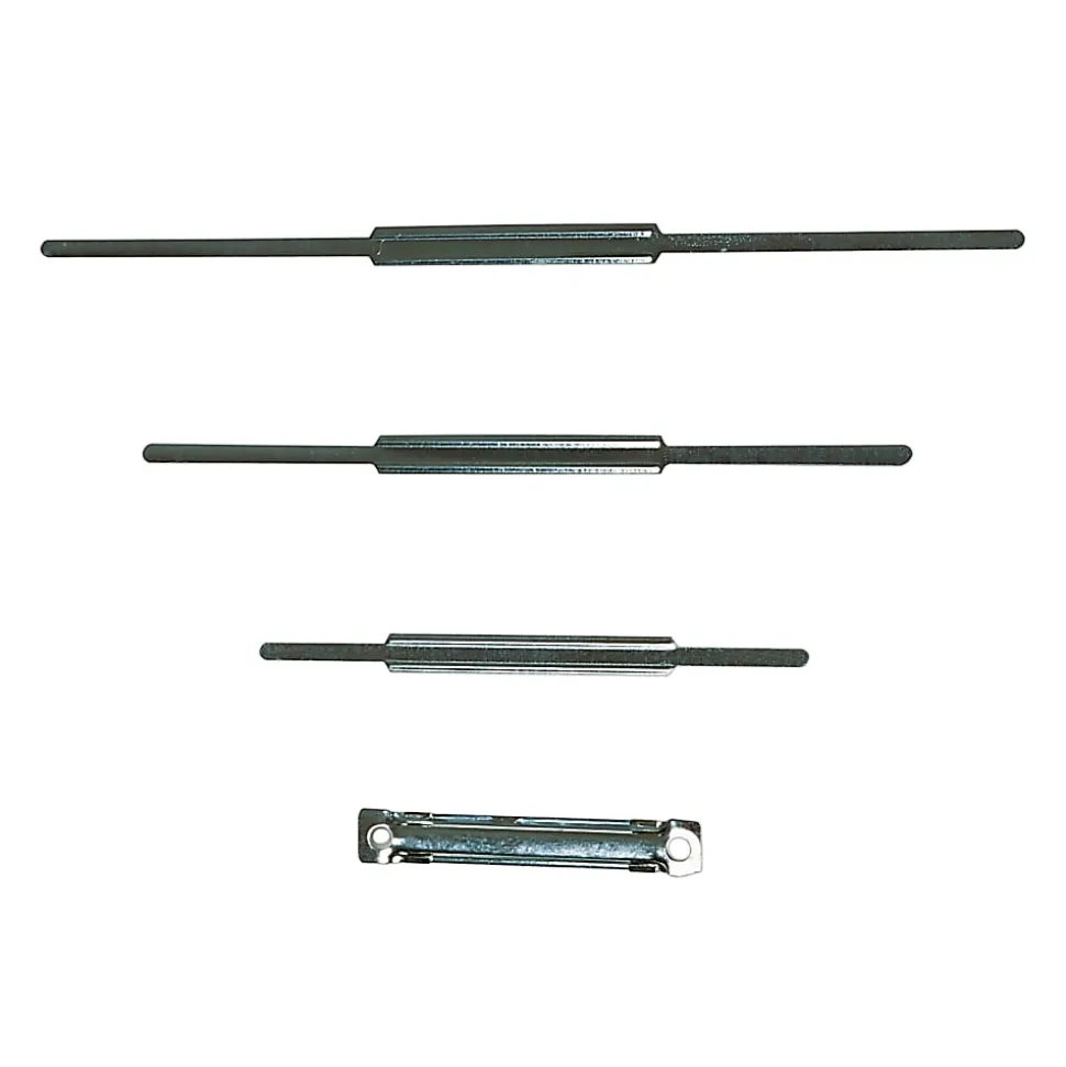 Prong Fastener Compressor, 2 3/4" Center To Center, Box Of 100 (AbilityOne 7510-00-291-0140)