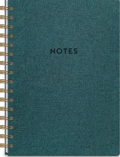 Punch Studio Softcover Journal, 6-1/2” x 8-1/2”, Legal Rule, 256 Pages, Teal