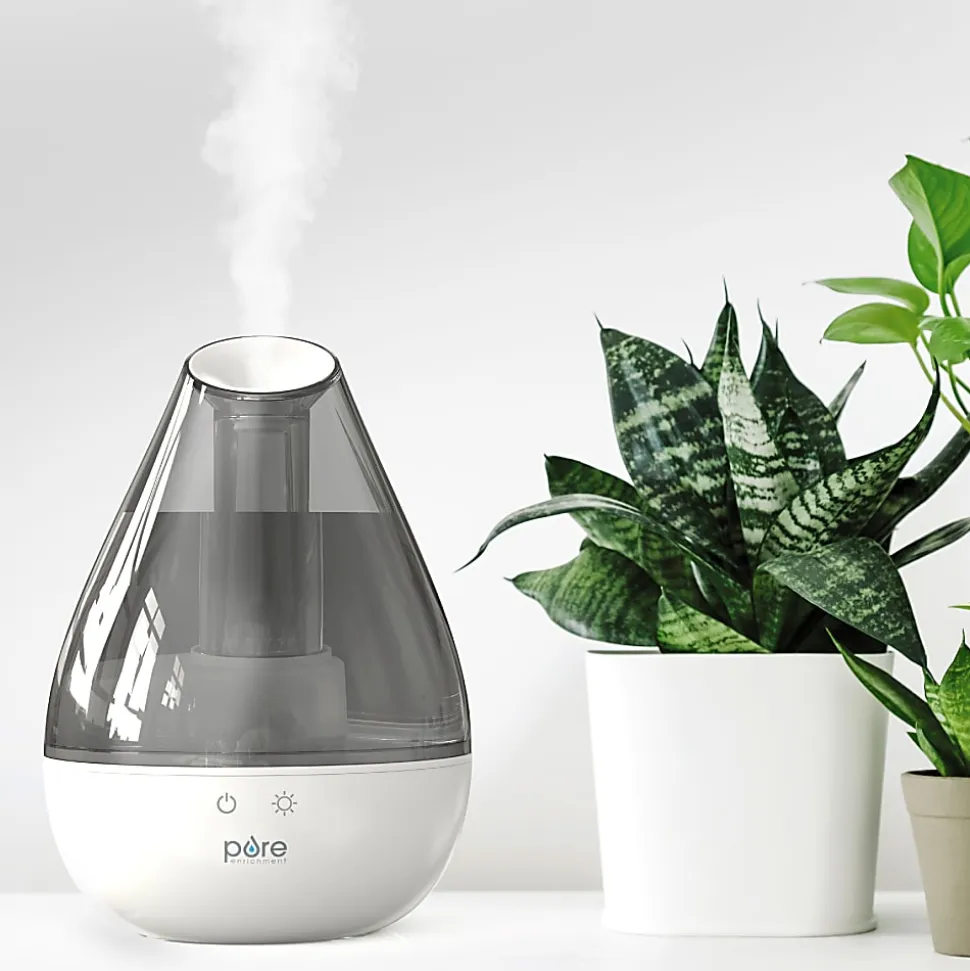 Pure Enrichment MistAire™ Drop Ultrasonic Cool Mist Humidifier, 250 Sq. Ft. Coverage, Total Qty 1
