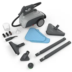 Pure Enrichment PureClean XL 1500W Rolling Portable Steam Cleaner, 1.5 L