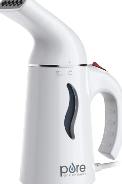 Pure Enrichment PureSteam Portable Fabric Steamer, White