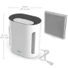 Pure Enrichment PureZone 3-in-1 True HEPA Air Purifier, 12-1/2" x 7", 200 Sq. Ft. Coverage