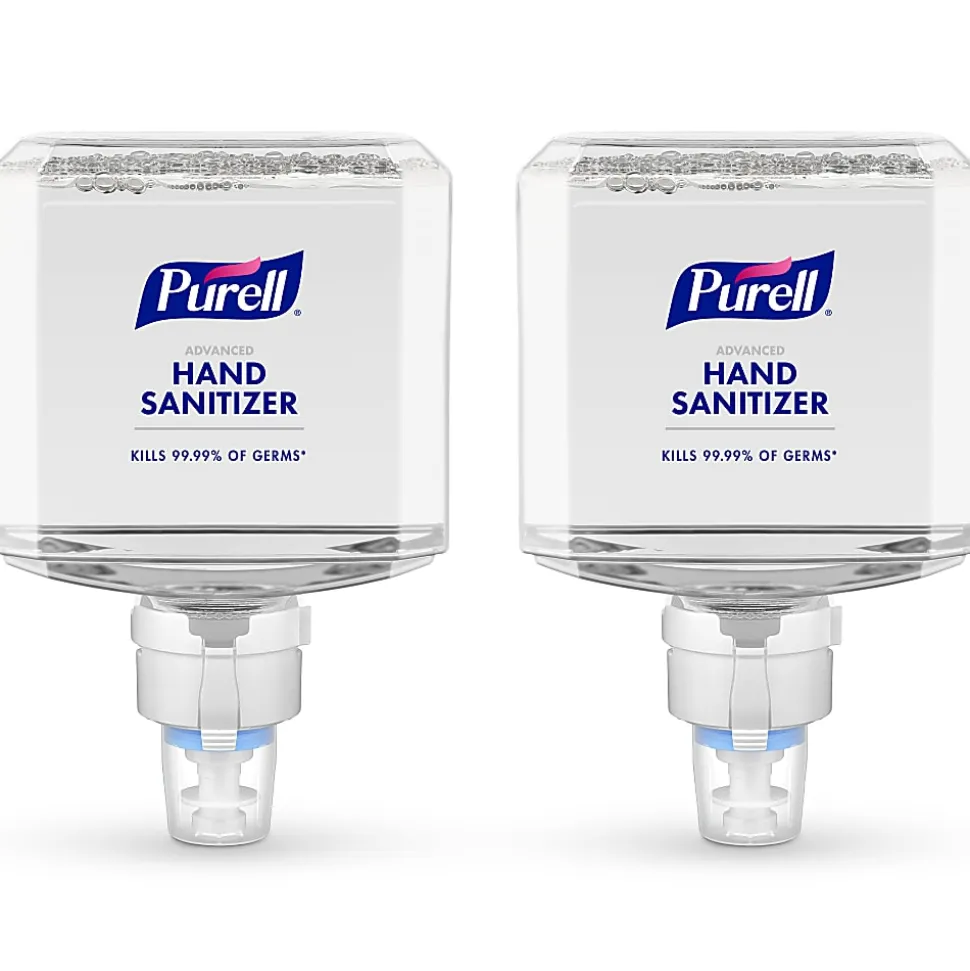 PURELL Advanced Foam Hand Sanitizer Refill, Clean Scent, ES8 Refill, 1200mL, Pack of 2