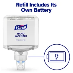 PURELL Advanced Foam Hand Sanitizer Refill, Clean Scent, ES8 Refill, 1200mL, Pack of 2