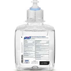 Purell® Advanced Green Certified Foam Hand Sanitizer Refills For CS6 Touch-Free Hand Sanitizer Dispensers, Unscented, 40.6 Oz,, Case Of 2 Refills