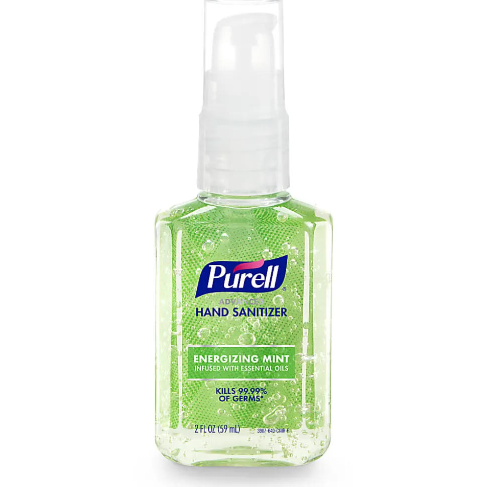 PURELL® Advanced Hand Sanitizer Soothing Gel, Fresh Scent, 4 fl oz Portable Flip Cap Bottle