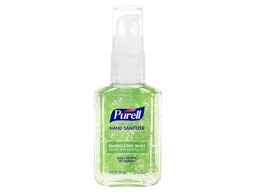 PURELL® Advanced Hand Sanitizer Soothing Gel, Fresh Scent, 4 fl oz Portable Flip Cap Bottle