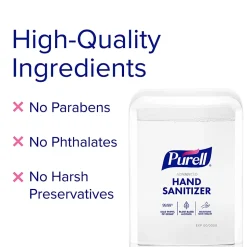 PURELL® Advanced Hand Sanitizer Foam, ES10 Refill, Fragrance-Free, 1200 mL, Case of 2 Refills