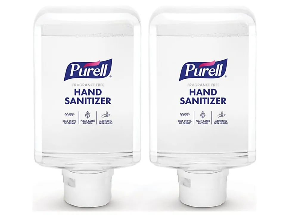 PURELL® Advanced Hand Sanitizer Foam, ES10 Refill, Fragrance-Free, 1200 mL, Case of 2 Refills
