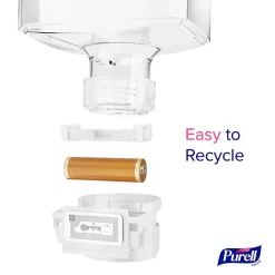 PURELL® Advanced Hand Sanitizer Foam, ES10 Refill, Fragrance-Free, 1200 mL, Case of 2 Refills