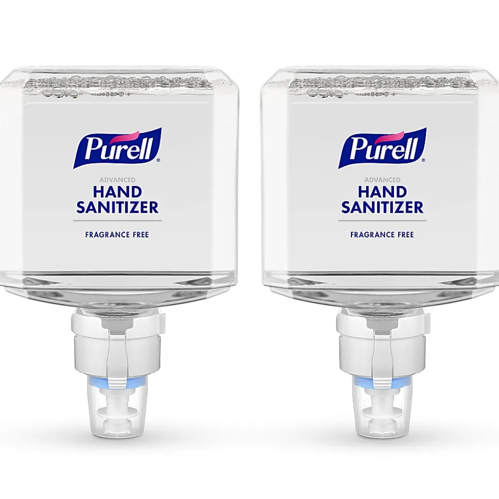 PURELL Advanced Hand Sanitizer Gentle & Free Foam ES8 Refill, Fragrance Free, 40.6 Oz, Pack of 2