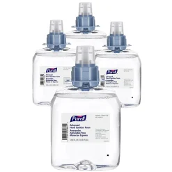Purell® Advanced Hand Sanitizer Foam Refills, 40.57 Oz, Pack Of 4 Refills