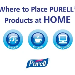 PURELL® Advanced Hand Sanitizer Soothing Gel, Fresh Scent, 12 fl oz Pump Bottle
