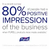 PURELL® Advanced Hand Sanitizer Refreshing Gel, Clean Scent, 1.5 Liter Pump Bottle (Pack of 4)