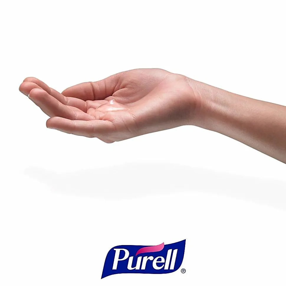 PURELL® Advanced Hand Sanitizer Refreshing Gel, Clean Scent, 1.5 Liter Pump Bottle (Pack of 4)