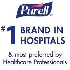 PURELL® Advanced Hand Sanitizer Refreshing Gel, Clean Scent, 1.5 Liter Pump Bottle (Pack of 4)