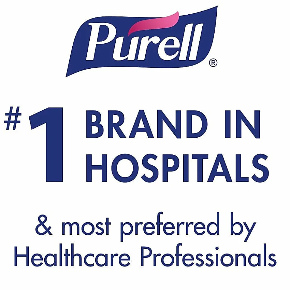 PURELL® Advanced Hand Sanitizer Refreshing Gel, Clean Scent, 1.5 Liter Pump Bottle (Pack of 4)