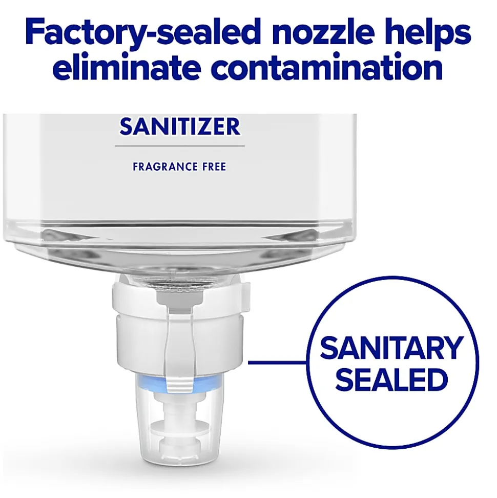 PURELL Advanced Hand Sanitizer Gentle & Free Foam ES4 Refill, Fragrance Free, 40.58oz, Pack of 2