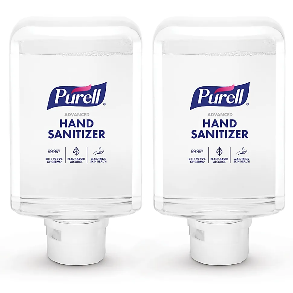 PURELL® Advanced Hand Sanitizer Foam, ES10 Refill, Citrus Scent, 1200 mL, Case of 2 Refills