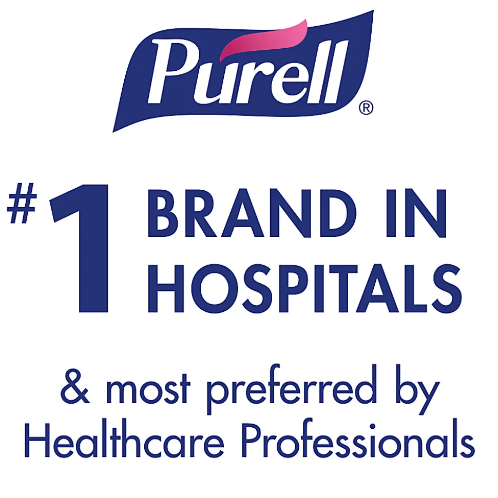 PURELL® Advanced Hand Sanitizer Refreshing Gel, Clean Scent, 12 fl oz Pump Bottle