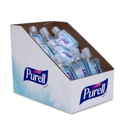 Purell® Advanced Hand Sanitizer Refreshing Gel, 1 Oz, Clean Scent, 1 Fl Oz Travel Size Flip-Cap Bottle,  Pack Of 36