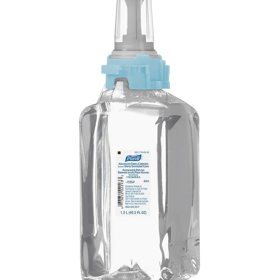 Purell® ADX Advanced Green Certified Foam Instant Hand Sanitizer, 40.5 Oz