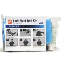 Purell® Body Fluid Spill Kit Refill for Clam Shell Carrier