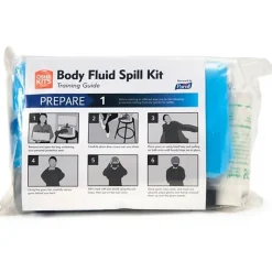 Purell® Body Fluid Spill Kit Refill for Clam Shell Carrier