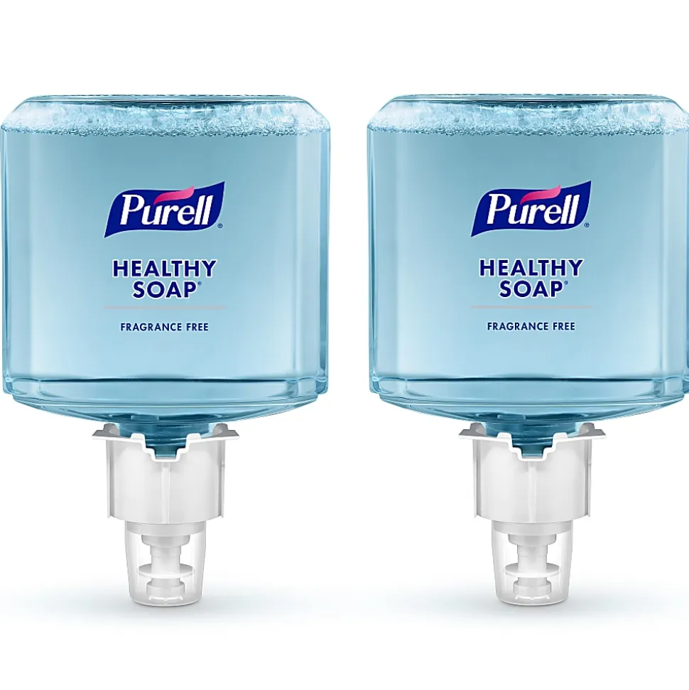 PURELL® Brand Gentle and Free HEALTHY SOAP® Foam ES6 Refill, Fragrance Free, 40.6 Oz, Pack of 2