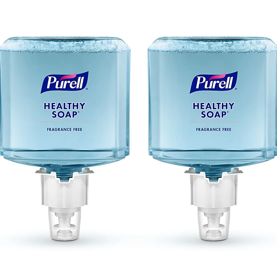 PURELL® Brand Gentle and Free HEALTHY SOAP® Foam ES4 Refill, Fragrance Free, 40.6 Oz, Pack of 2