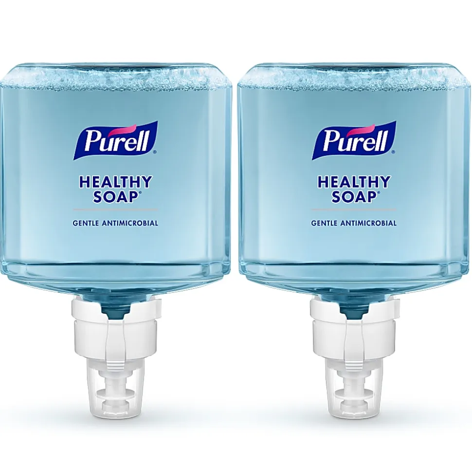 PURELL® Brand HEALTHY SOAP® 0.5% BAK Antimicrobial Foam ES8 Refill, Lightly Fragranced, 40.6 OZ, Pack of 2