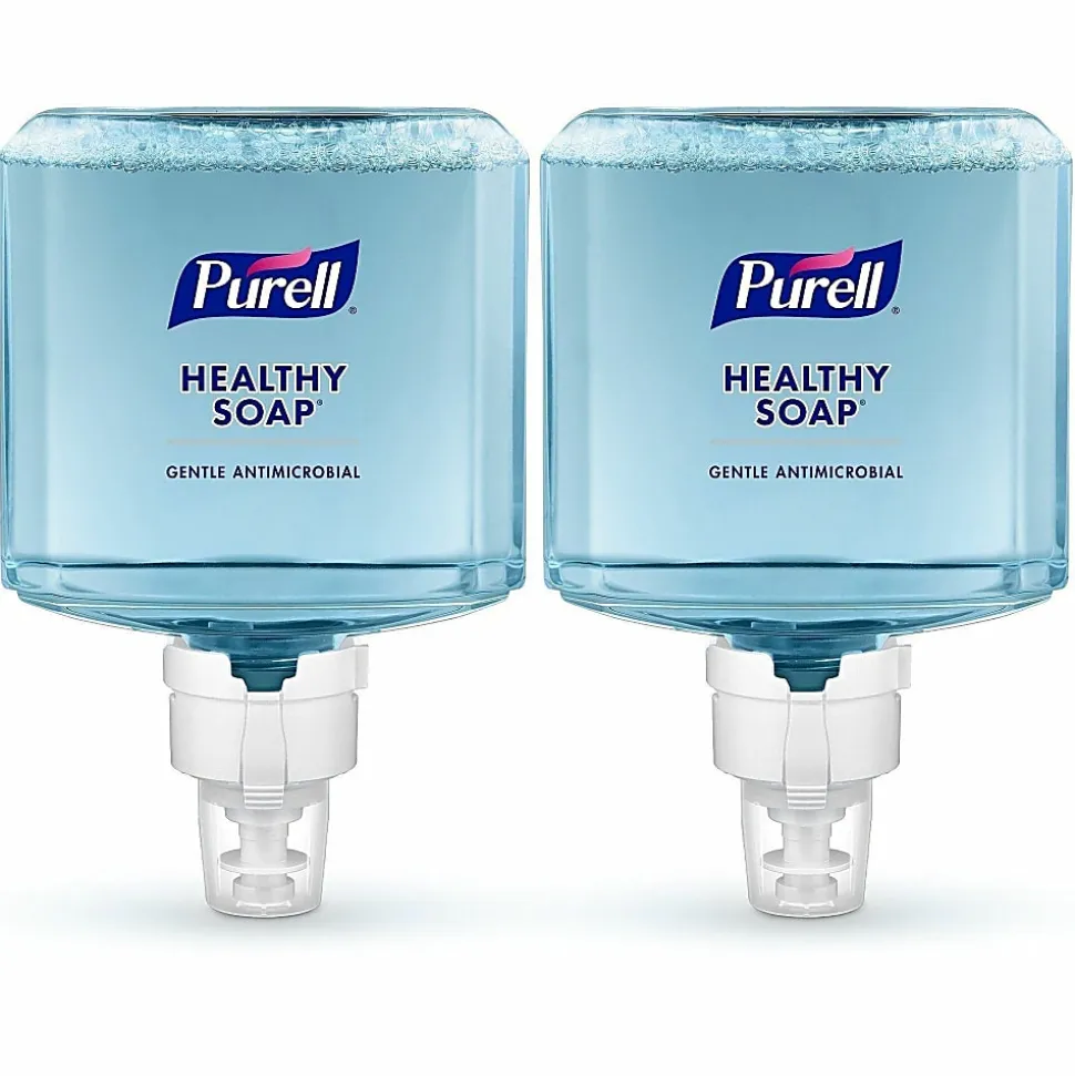 PURELL® Brand HEALTHY SOAP® 0.5% BAK Antimicrobial Foam ES8 Refill, Lightly Fragranced, 40.6 OZ, Pack of 2