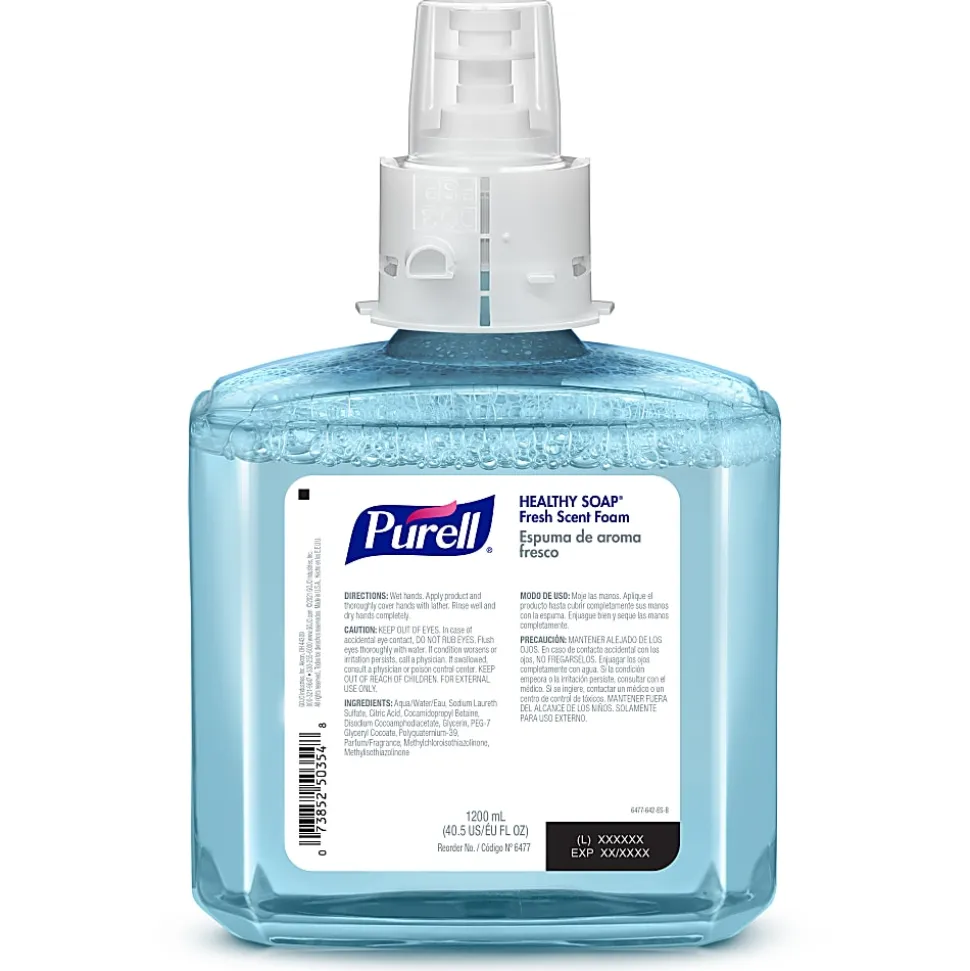 PURELL Brand HEALTHY SOAP Foam ES6 Refill, Fresh Scent, 40.6 OZ
