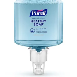 PURELL® Brand Naturally Clean HEALTHY SOAP® Foam ES6 Refill, Fragrance Free, 40.6 Oz Bottle
