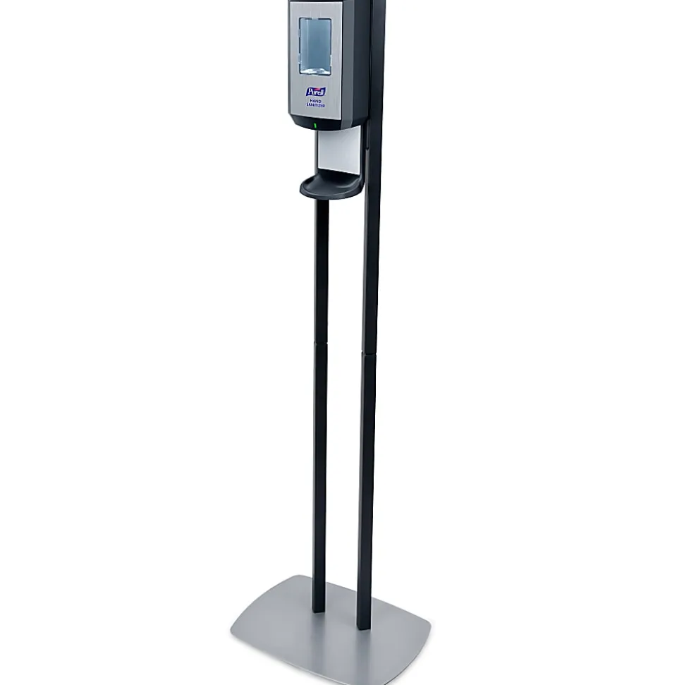 Purell® CS6 Touch-Free Dispenser Floor Stand, For Hand Sanitizer, Graphite, 7416-DS