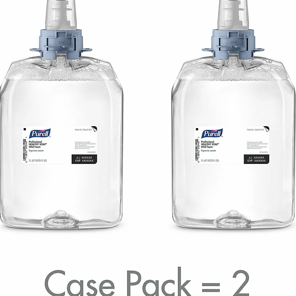 Purell® FMX-20 Professional Healthy Foam Hand Soap, 67.6 Oz, Carton Of 2 Bottles