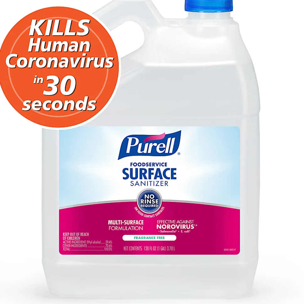 Purell® Food Service Surface Sanitizer Refill, Unscented, 128 Oz Bottle