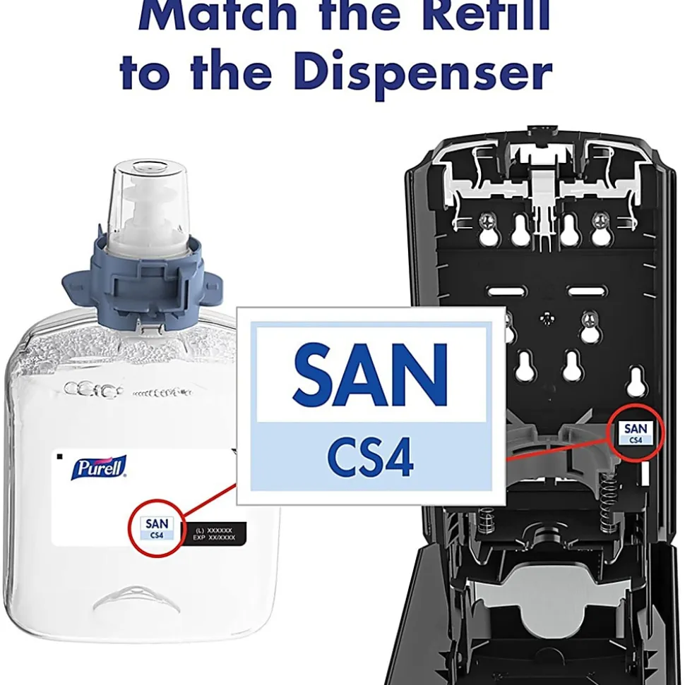 PURELL® Hand Sanitizer Foam Refill - 1.27 quart - Kill Germs - Hand - Moisturizing - Clear - 1 Each