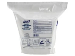 Purell® Hand Sanitizing Wipes, Unscented, 1200 Wipes Per Pack, Carton Of 2 Packs