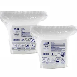 Purell® Hand Sanitizing Wipes, Citrus Scent, 1,700 Wipes Per Bag, Pack Of 2 Bags