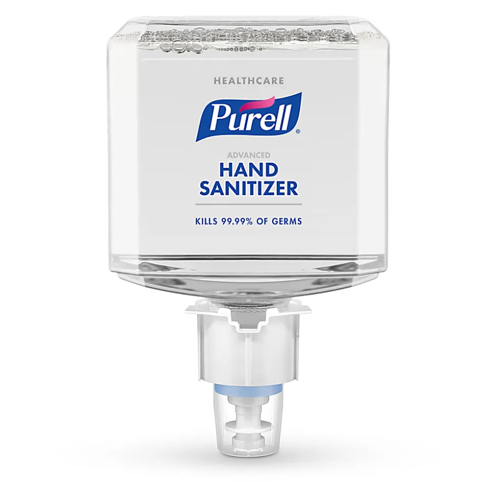 Purell® Healthcare Advanced Unscented Foam Hand Sanitizer Refill, ES6, 40.58 Oz